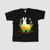 Women's T-Shirt Easter Bunny Graphic Short Sleeve Round Neck Spring Summer  Trendy  2023 Fast Ship