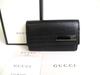 Authentic Interlocking G Black Leather 6 Pics Key Cases #a300 Open Box
