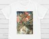 Ukiyo-e Tiger T-Shirt, Japanese Woodblock Art Tee