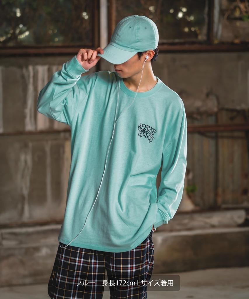 [IMPROVES] [SIDEWAYSTANCE] Drip Smiley Long Sleeve T-Shirt