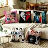 IIconic Pop Punk Group  Seconds of Summer Square DoubleSided Printed Pillow Case Bedroom Bedside Pillow Sofa Cushion Cover