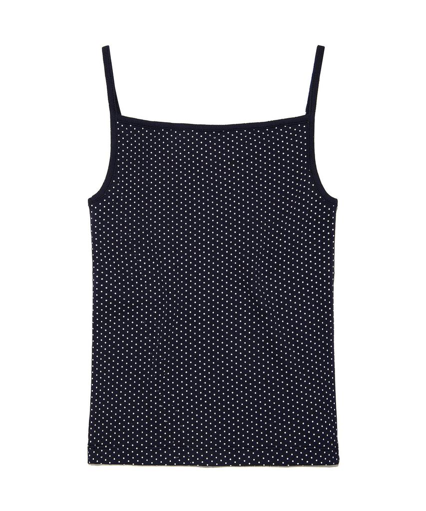 LEE Women Pattern Lace Sleeveless Navy