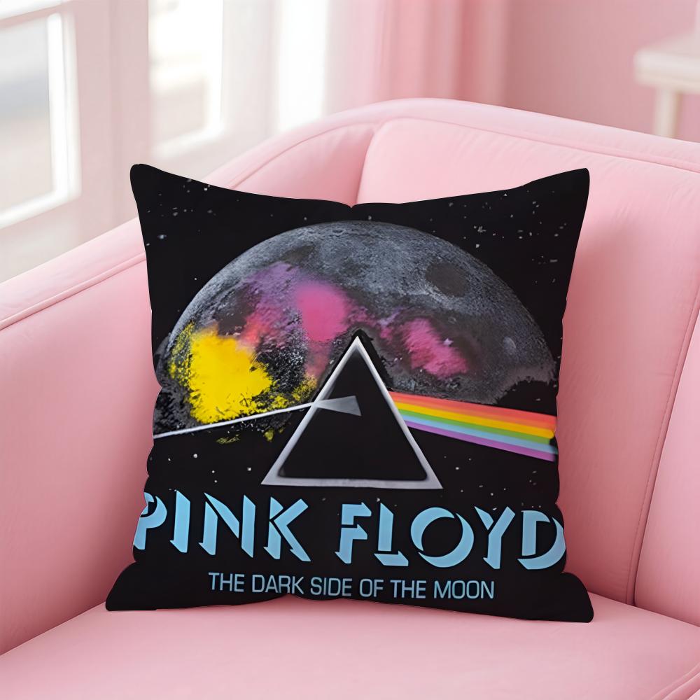 P-Pink F-Floyd Cushion Cover Comfortable Reversible Pillow Cover Ideal for Car Sofa Bedroom & Beyond