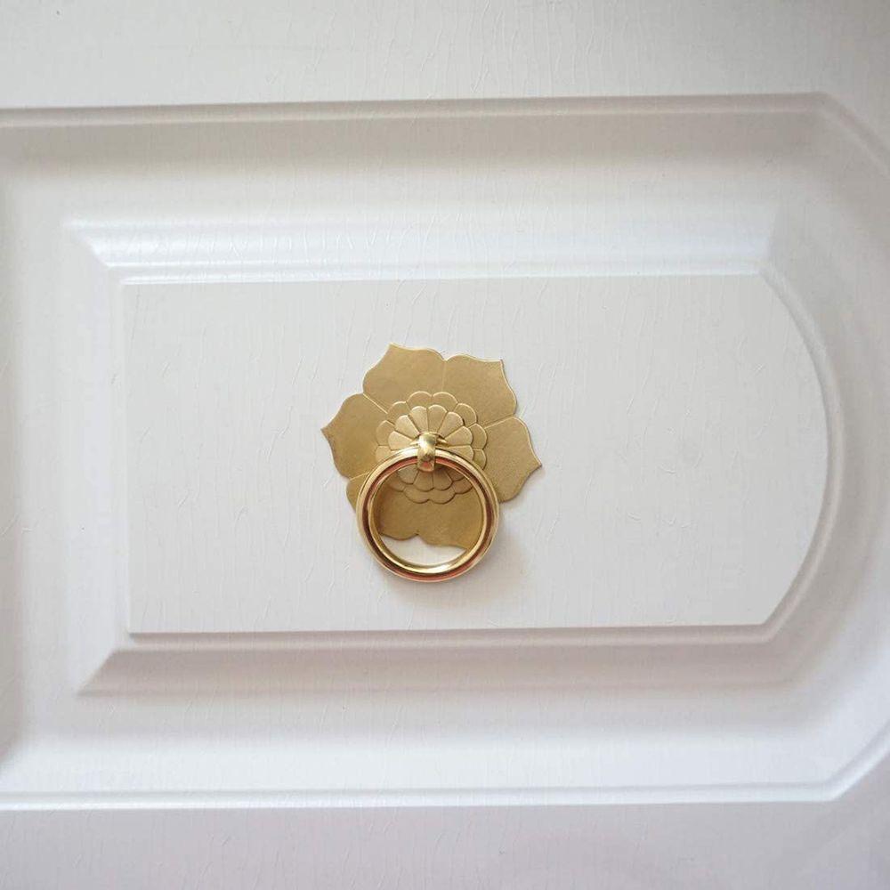 Durable Furniture Hardware Cabinet Knocker Cupboard Knobs Cabinet Drop Ring Pulls Dresser Pulls Drawer Knob