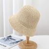 Woven Straw Sun Hat for Women Beach Hat Summer Outdoor Breathable Lightweight Wide Brim UV Protection Casual Style