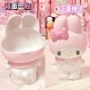Creatieve Cartoon Sanrio Hello Kitty Pennenhouder Kantoorbenodigdheden Melody Make-upkwasten Opbergbuis Bureau Opbergdecoraties Cadeau Speelgoed