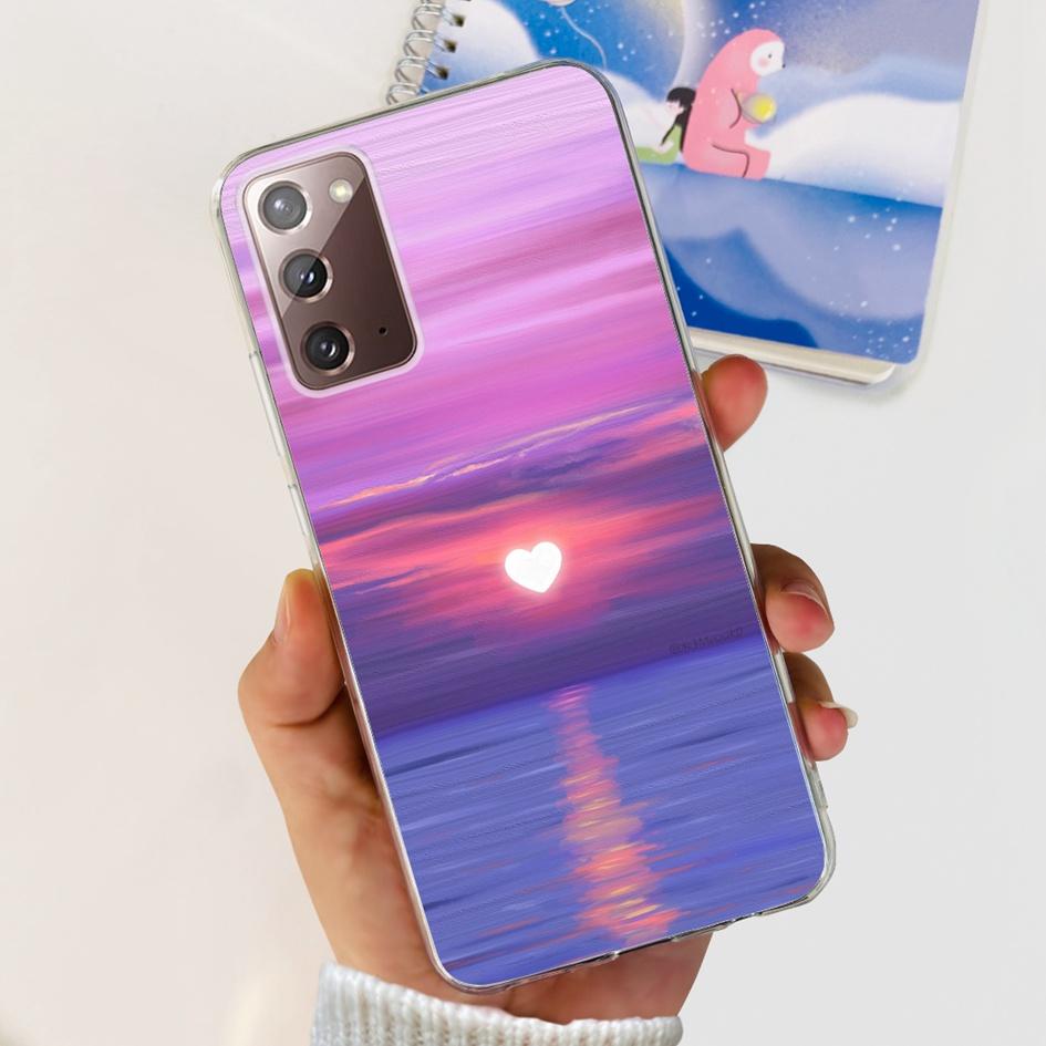 Für Samsung Note 20 5G Hülle SM-N981B Beliebte Blume Schlank Weiches Silikon Handyhülle Für Samsung Galaxy Note20 Ultra 5G Funda Capa