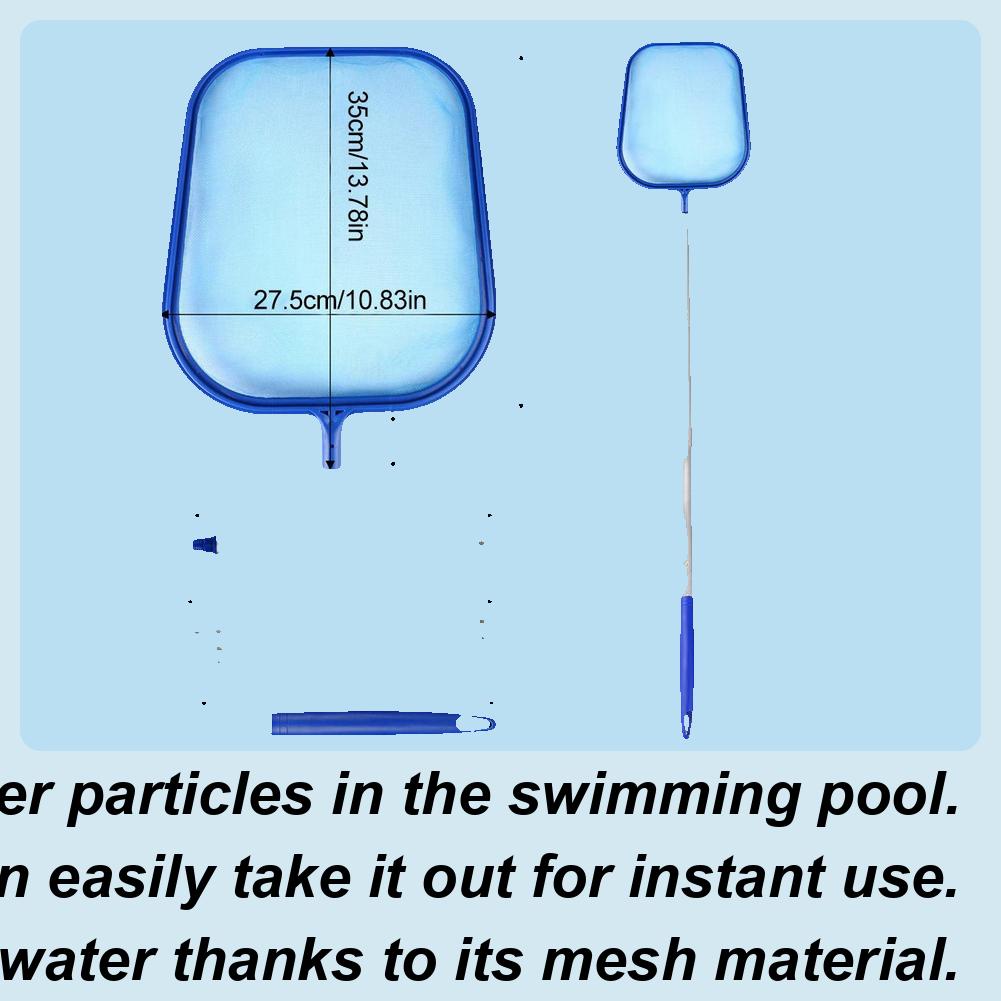 Laubharke Netzrahmennetz Sommer Pool Skimmer Reiniger Teich Skimmernetz Schwimmbad Spa Laubentfernung Reinigungsgeräte