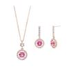 WESTISLAND Crystal Elfindale Necklace and Earrings Set RG_WI8113133