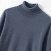 High Lapel Cashmere Sweater, Pullover, Thickened Sweater with Base and Wool Knitted Sweater Inside.
