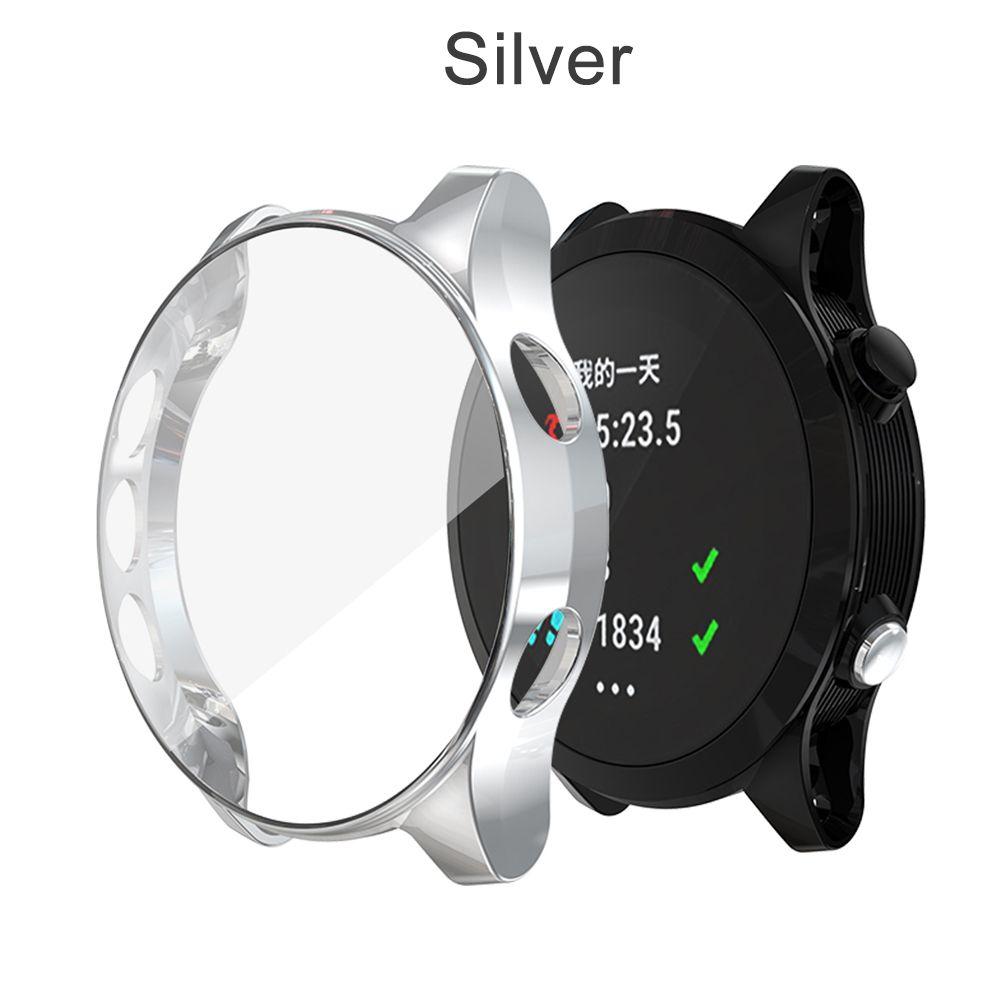 Anti Scratch Electroplated Shockproof Screen Film TPU Watch Case Protective Cover Touch