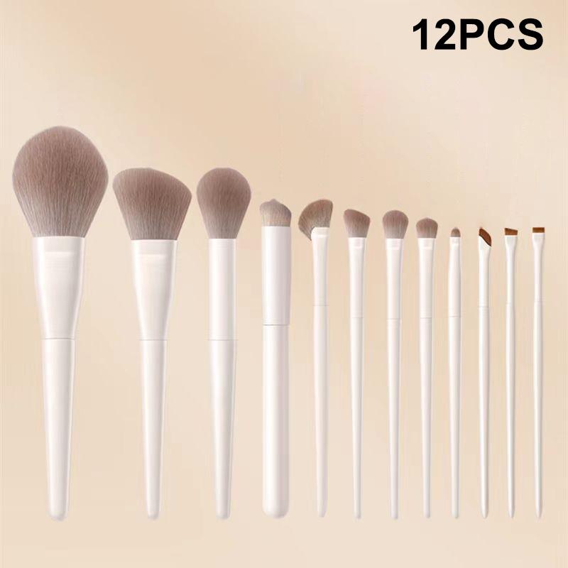 5/7/10/12 Stück Make-up Pinsel mit Foundation Rouge Lidschatten Kontur Puder Pinsel, Make-up Pinsel Set, Professioneller Make-up Pinsel