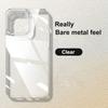 Ultra Thin PC Hard Crystal Clear Case For iPhone 16 15 14 Plus 13 12 11 Pro Max Glossy Transparent Camera Protection Slim Cover