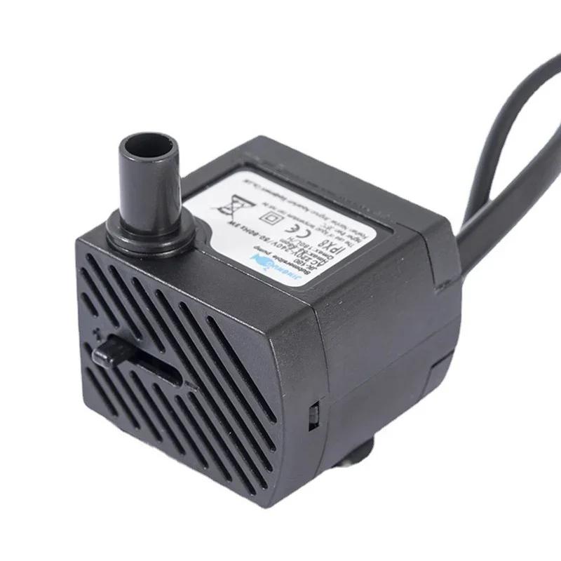 3W/5W Ponorné akváriové vodné čerpadlo so 4 RGB LED svetlami Nastaviteľný prietok Jazierka Fontány Hydroponika Dekorácia akvária