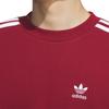 adidas Originals Adicolor FW24 Oversize Crew Retro Sports Loose Long Sleeve College Style Round Neck Sweatshirt Men Sweatshirt Crimson JN9789