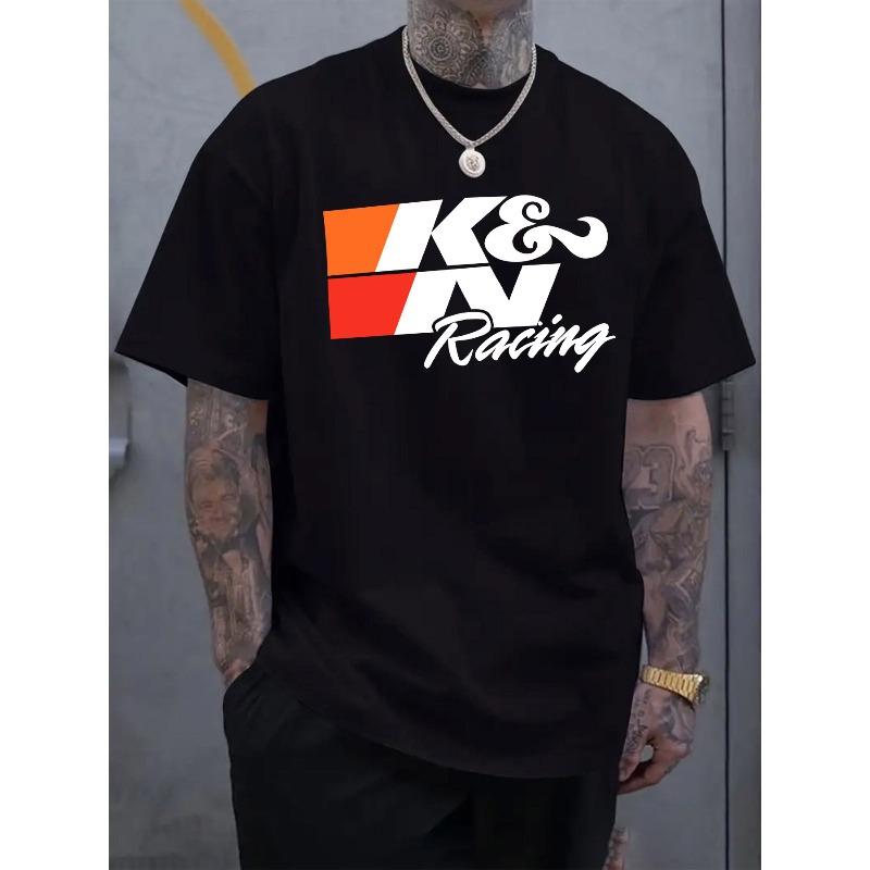 European Sizes Men's Top, Casual Short Sleeve Crew Neck T-Shirt, Suitable for Summer and Spring, Men's Summer Outdoor Clothing