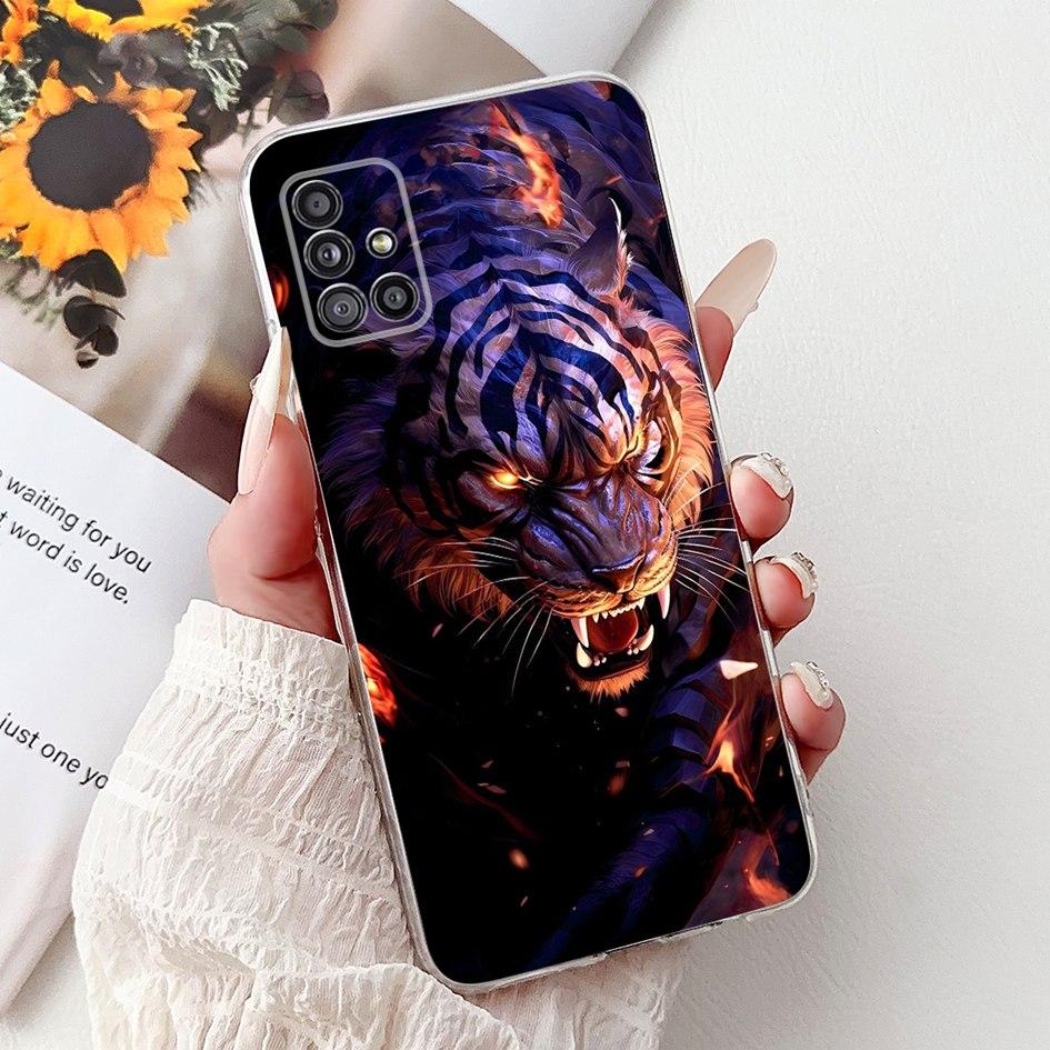 For Samsung Galaxy A71 A51 A31 Case A315F A515F A715F Cover Fashion Painted Soft Silicone Phone Cases For Samsung A51 5G Housing