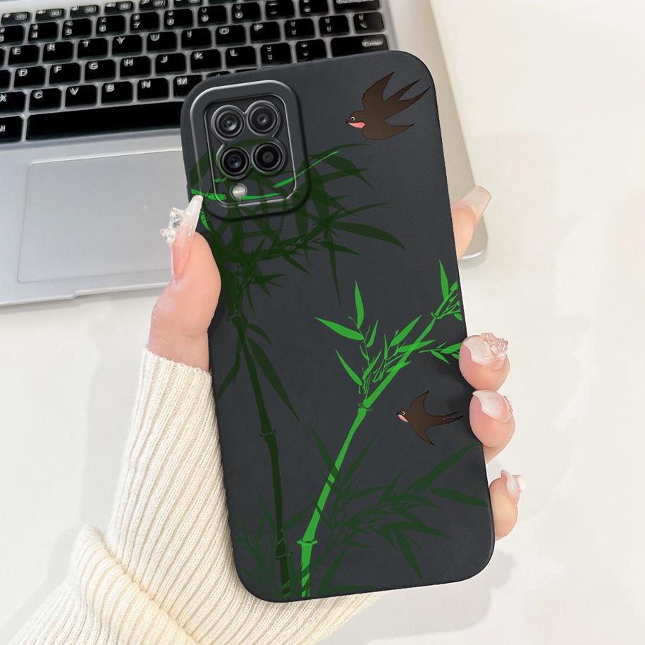 Case For Samsung Galaxy A22 M22 M32 4G Case SM-A225F SM-M225F SM-M325F Shockproof Cover Fashion Painted Soft Silicone Phone Capa