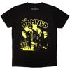 The Damned Unisex T-Shirt: New Rose Vintage (Black) (Medium)