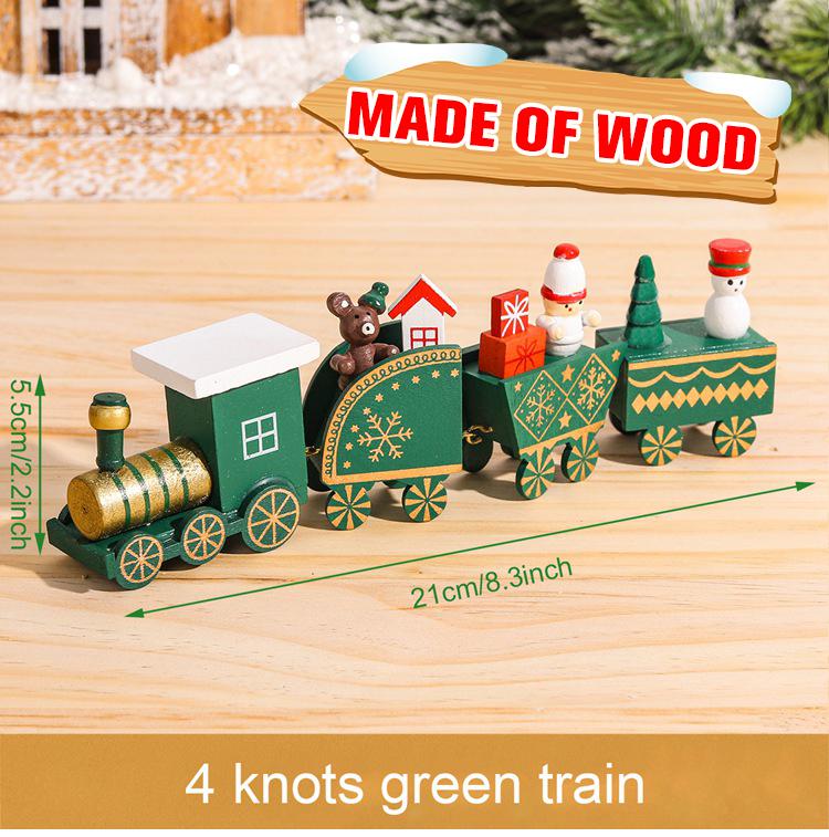Weihnachtszug Frohe Weihnachten Dekorationen für Zuhause 2025 Weihnachtsschmuck Weihnachten Navidad Noel Geschenke Frohes Neues Jahr 2026 Geschenke