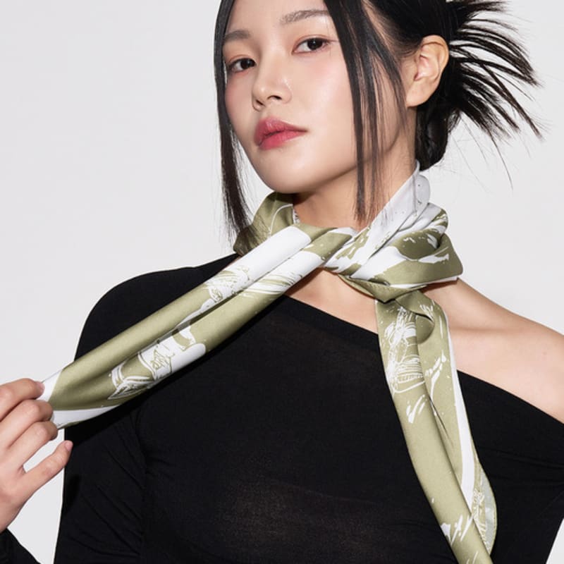 RECLOW MAG SCARF OLIVE Scarf