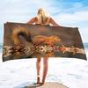 Soft Bath Towels Squirrel Comfy Bathing/Beach/Camping Towel for Women Men Girls Boys Large Size Quick Dry Sand Free Beach Towels