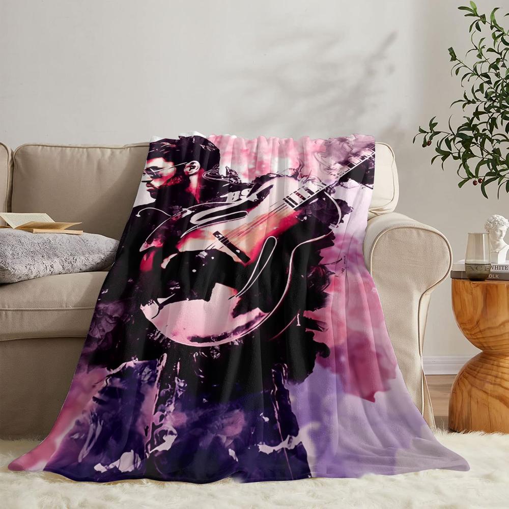 G-George Michael Überwurf Weicher Flanell-Überwurf Sommerdecke Leichte Gemütliche Nickerchen-Decke für Sofa Bett Reisen