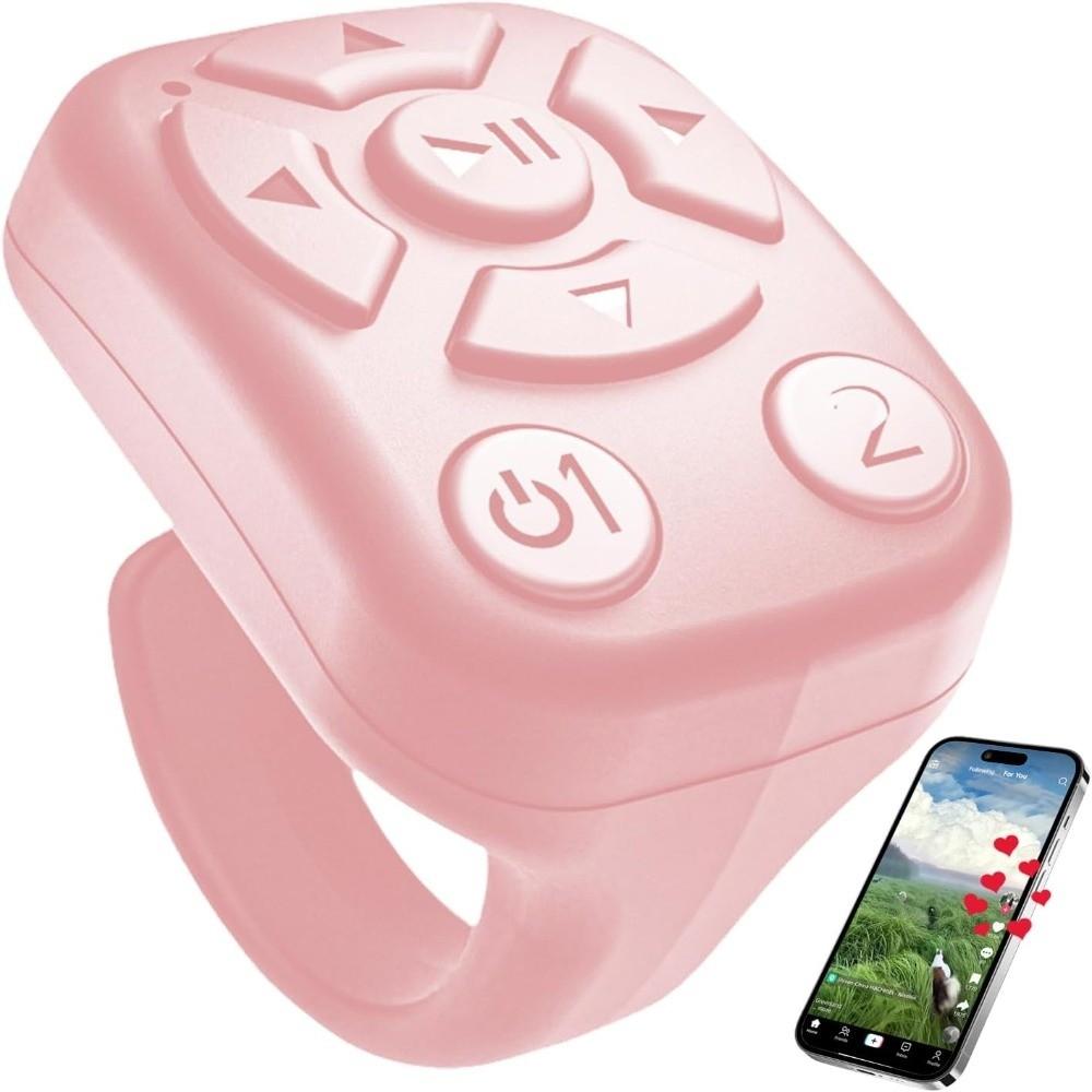 Wireless Design APP Scrolling Ring Fingertip Control Camera Shutter  Video Recording