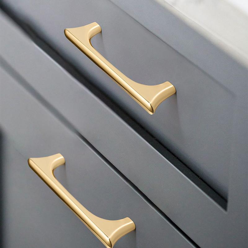 WV Black Silver Kitchen Cabinet Handles And Pulls Dressers Closet Door Knobs Wardrobe Drawer Hardware Furniture Accessories