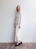 Race Maxi Wrap Skirt_Ivory