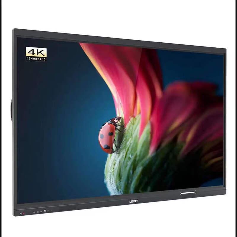 Lofit 75-inch 4K Touchscreen Conference Flat Panel with Dual System CN Plug (adapter Included)