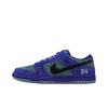 Supreme X Dunk Low SB Ink Unisex Sneakers Purple Iron-Grey Black HQ8487-500