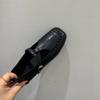 Nouveaux Mocassins Plats Décontractés pour Femmes Mode Peau de Mouton Bout Rond Bride en T à Enfiler Franges Femmes Haute Qualité Douceur Confort