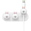 Elago Line Friends Magnetic Cable Management (3 Pieces), Cony, 3 Pieces