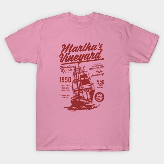 T Top Women Marthas Vineyard Harajuku Print Kawaii Tshirt Summer Short Sleeve Female T-Top Top Tee