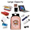 Travel Laptop Backpack, Fits 15.6 Inch Notebook, with Multiple Organizational Compartments for Teen Student Business Work K760