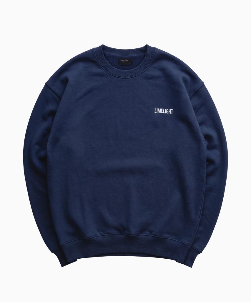 LIMELIGHT APPAREL Standard Sweatshirt (Navy/White)