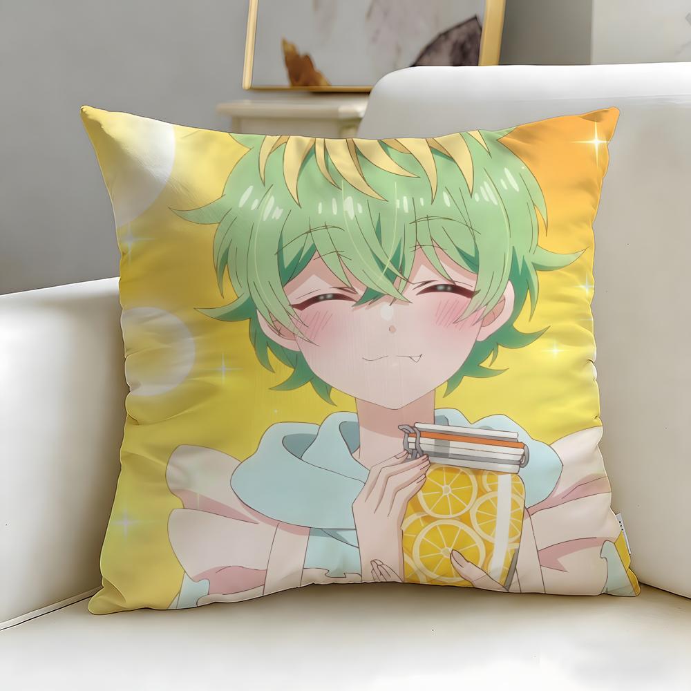Tei no San Shimai wa Angai Choroi Cushion Cover Soft  EasyWash Pillow Case  Versatile for Couch Bed Travel and Office