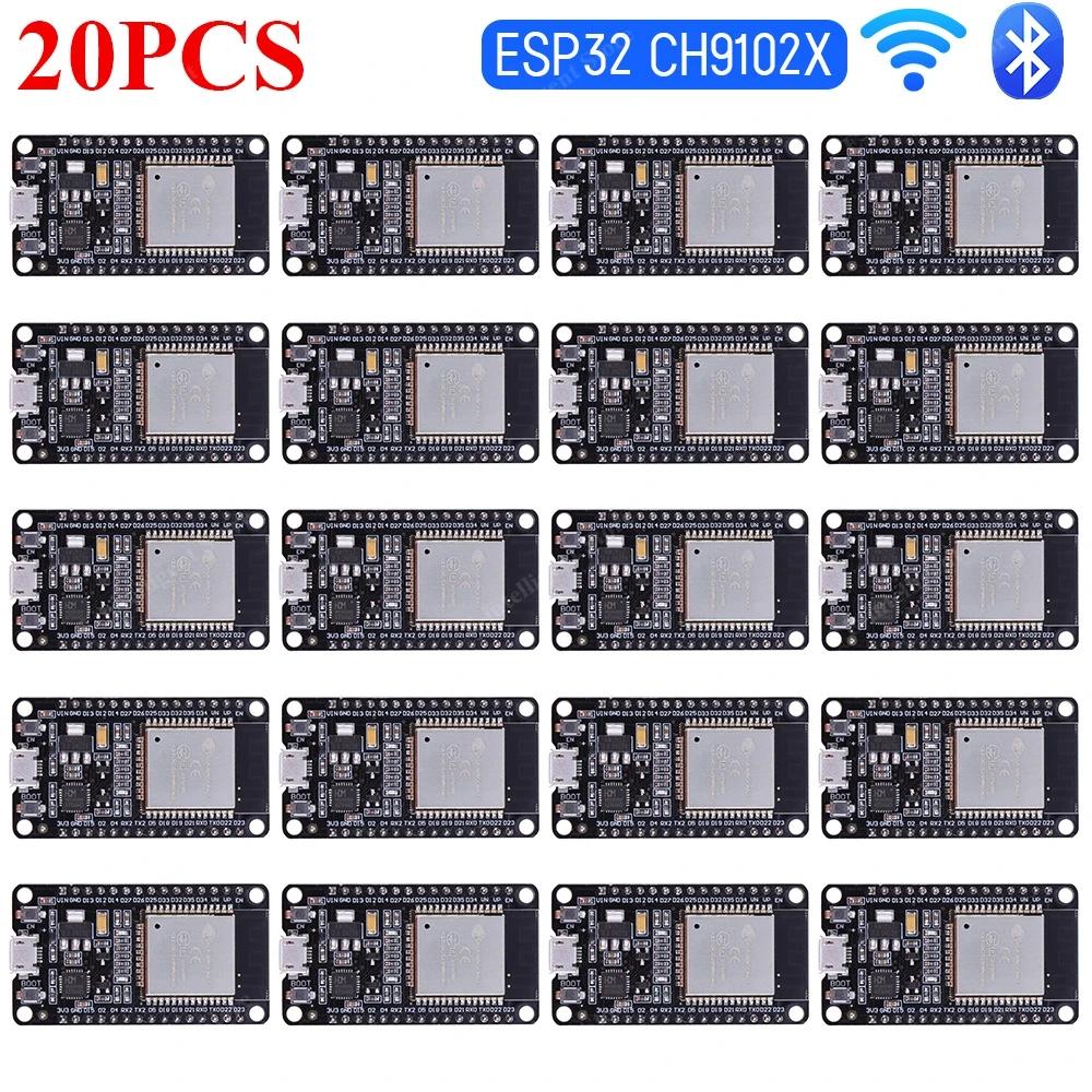 1-20PCS ESP32 ESP32S IOT Development Board WiFi+Bluetooth Module Ultra-Low Power Consumption Dual Core CPU ESP-32 ESP-32S ESP 32