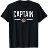 T-shirt de capitaine pour les amoureux de bateaux ou t-shirt de second