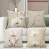 Floral Patterned Throw Pillows for Home Decor Polyester Pillowcase Sofa Decorative Cushion Cov Headboard Pillow