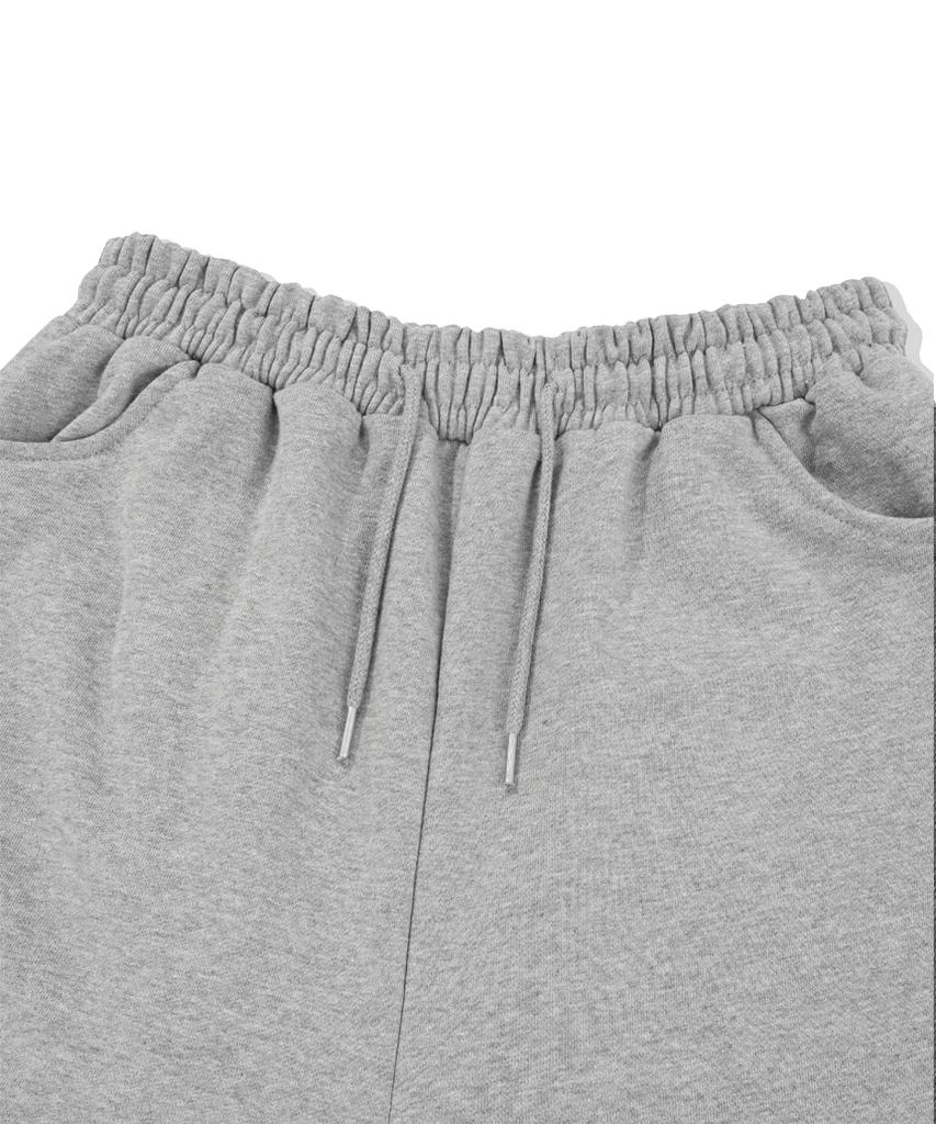 ESCAPEFROM Full Love Escf Print Bermuda Sweatpants Gray