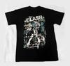 T-shirt unisexe à manches courtes The Clash White Riot Band pour homme et femme en coton S-4XL