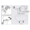 Ceiling Fan Lamp Remote Control Kit Timing Wireless Remote Controller