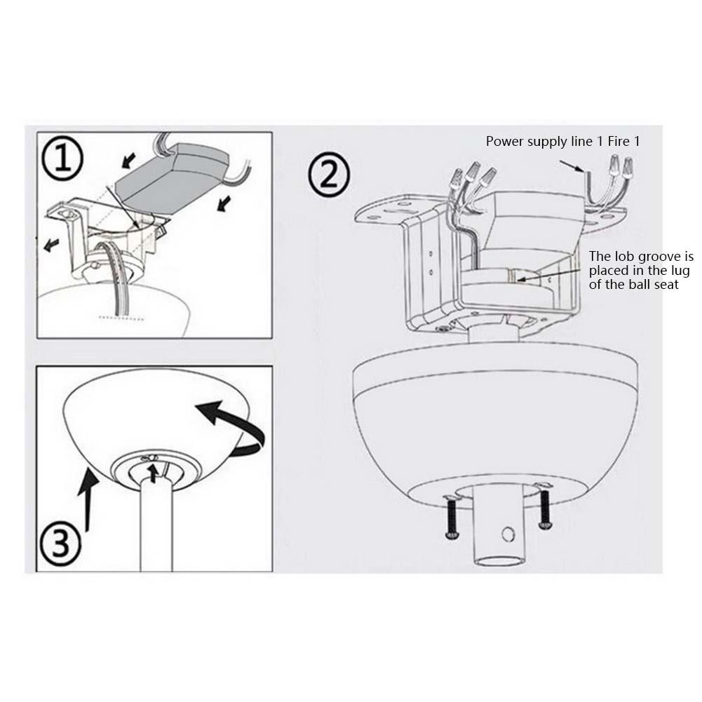 Ceiling Fan Lamp Remote Control Kit Timing Wireless Remote Controller