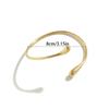 Eenvoudige Vintage Waterdruppel Open Manchet Armbanden Voor Vrouwen Trend Goth Geometrische Armband Esthetische Sieraden Cadeau