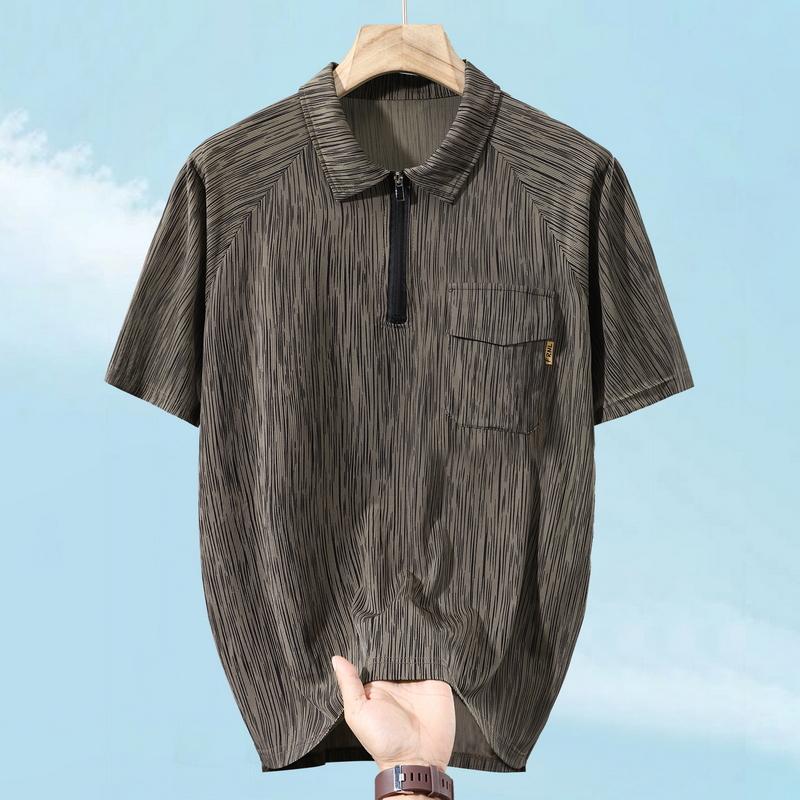 Plus Size 4XL-10XL Oversized Polo Shirt Summer Shorts Sets Vintage Clothes Men's 2 Pieces Set