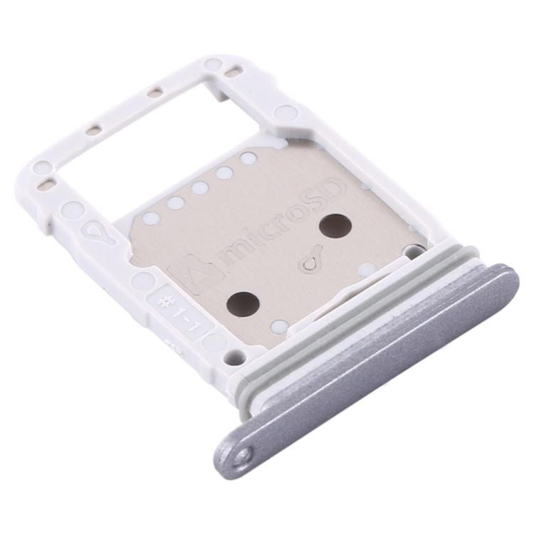 Para Samsung Galaxy Tab S6 SM-T860 Bandeja para Tarjeta SIM + Bandeja para Tarjeta Micro SD (Plata)