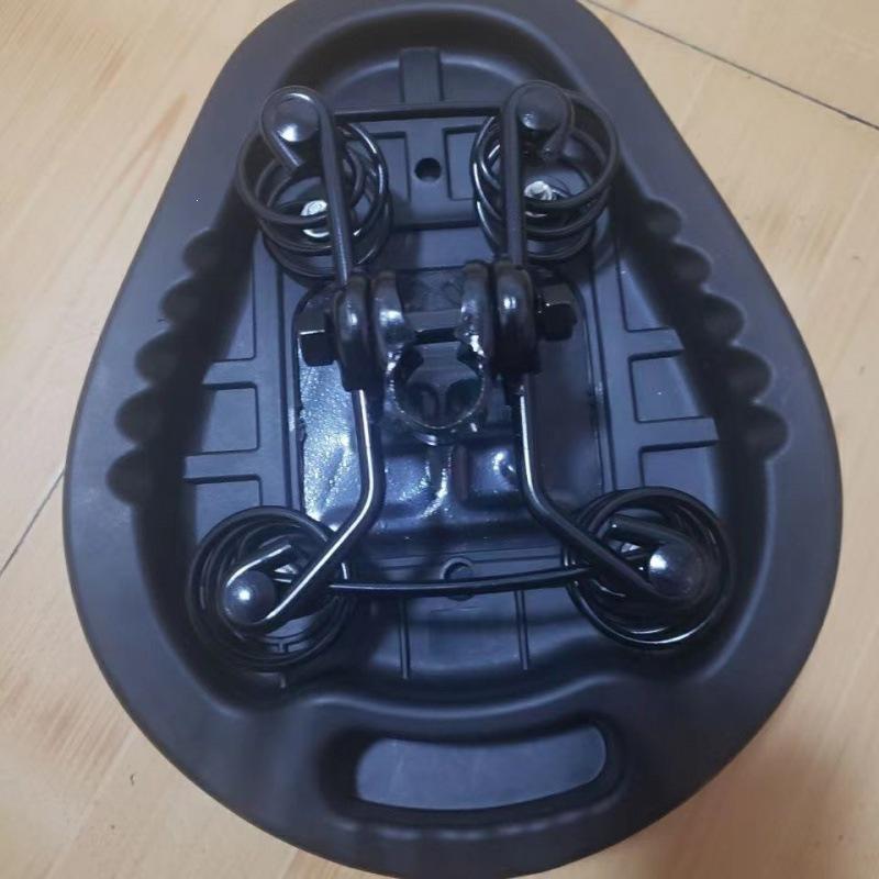 Universal Electric Bicycle Saddle with Five Springs & Thickened Rubber Pad