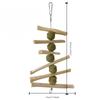 1pcs Alfalfa Grass Ball Skewer Grass Cake Grinding Teeth Apple Branch Bite Skewer Guinea Pig Rabbit Dragon Cat Snack Bite Stick